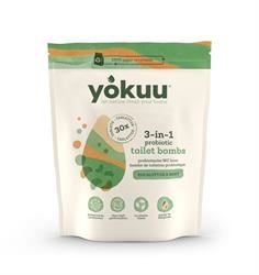 Yokuu | Yokuu Toilet Bombs (Eucalyptus & Mint) 30 tablets | 450g