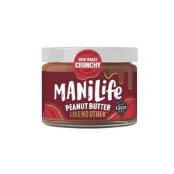 Manilife | ManiLife Deep Roast Crunchy Peanut Butter - 275g Jar | 275g