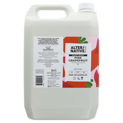 Alter/Native | Hand Wash - Pink Grapefruit - Uplifting with lime | 5l