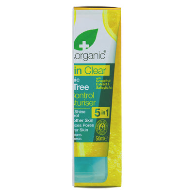 Dr Organic | Oil Control Moisturiser | 50ml