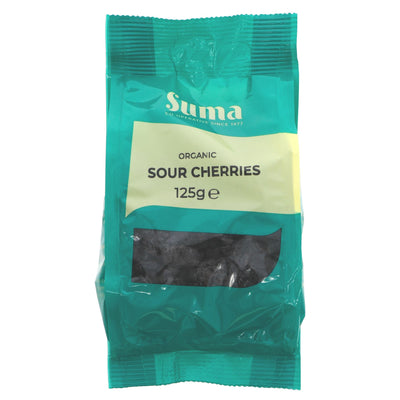 Suma | Cherries sour - Organic - Tangy taste, no added sugar | 125g