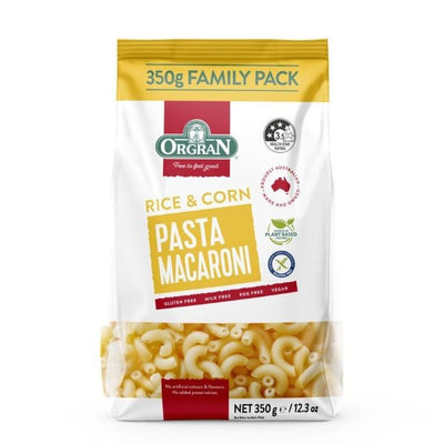 Orgran | Rice & Corn Macaroni | 350g