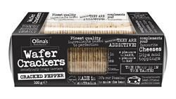 Olinas Bakehouse | Wafer Crackers Cracked Pepper 100g | 100g