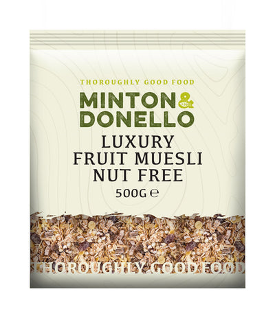 Minton & Donello | Luxury Fruit Muesli Nut Free | 500g