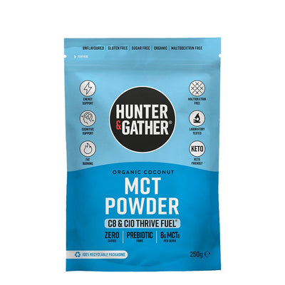 Hunter & Gather | Organic C8/C10 MCT Powder | 250g