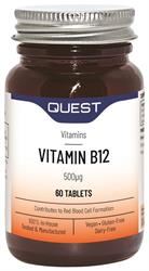 Quest | Vitamin B12 500mcg 60 Tablets | 60 tablet