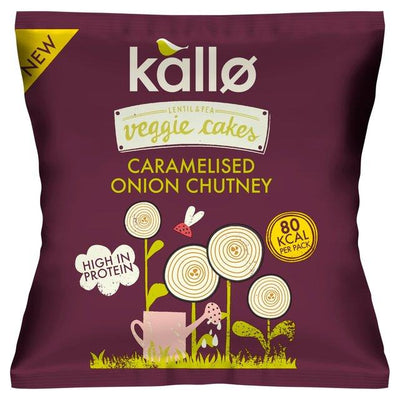 Kallo | Caramelised Onion Veggie Cakes | 22g