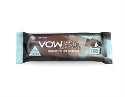 Vow Nutrition | Vow Bar Cookies & Cream Vegan High-Protein Chocolate Snack 48g | 48g