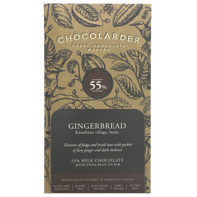 CHOCOLARDER | Gingerbread 55% Milk Chocolate | 1 x 70G