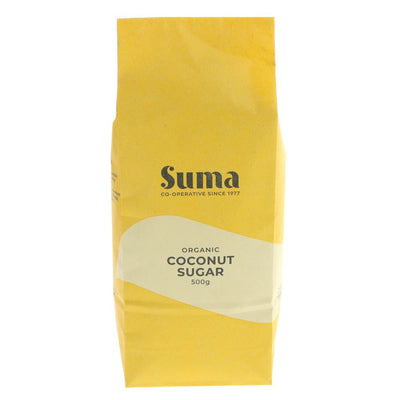 SUMA PREPACKS - ORGANIC | Coconut Palm Sugar, Organic | 1 x 500G