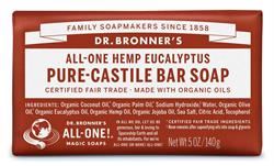 Dr Bronner | Org Eucalyptus Soap Bar 140g | 140g