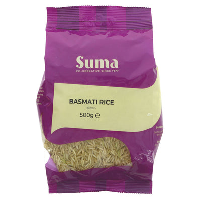 Suma | Rice - basmati brown | 500g