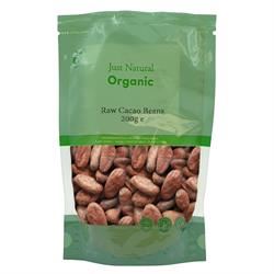 Just Natural Organic | Organic Cacao Beans Raw 200g | 200g