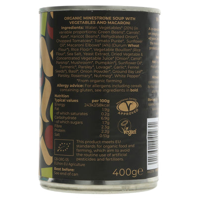 Suma | Organic Minestrone Soup | 400g