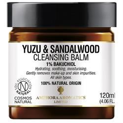 Amphora Aromatics | Yuzu & Sandalwood Cleansing Balm COSMOS Natural 120ml | 120ml