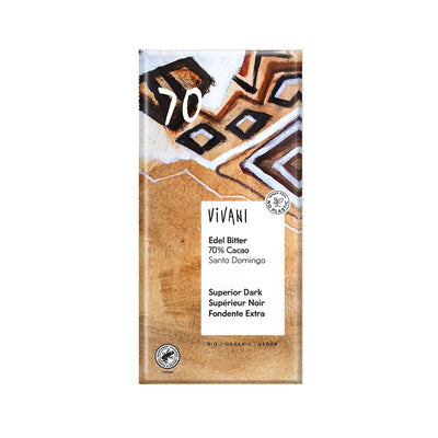 Vivani | Superior Dark 70% Cacao Santo Domingo Org | 100g