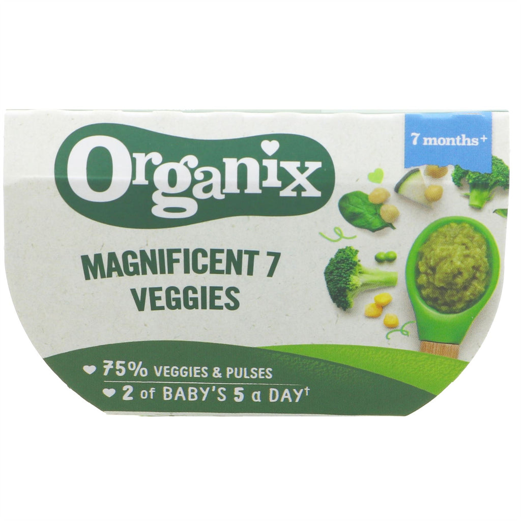 Organix | Magnificent 7 Veggies | 130g