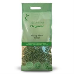 Just Natural Organic | Organic Mung Beans 500g | 500g