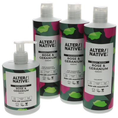 Alter/Native | Conditioner - Rose & Geranium - Damaged/coloured hair | 400ml