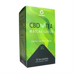 Edens Gate |  CBD Tea With Adaptogens - Matcha Green - 15 Tea Bags | 15bag