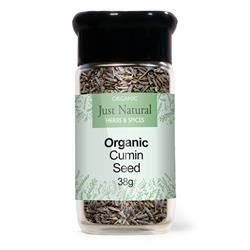 Just Natural Herbs | Organic Cumin Seed (Glass Jar) 50g | 50g