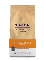 Union Roasted Coffee | Union Coffee Organic Yirgacheffe Ethiopia Cafetiere Grind | 200g