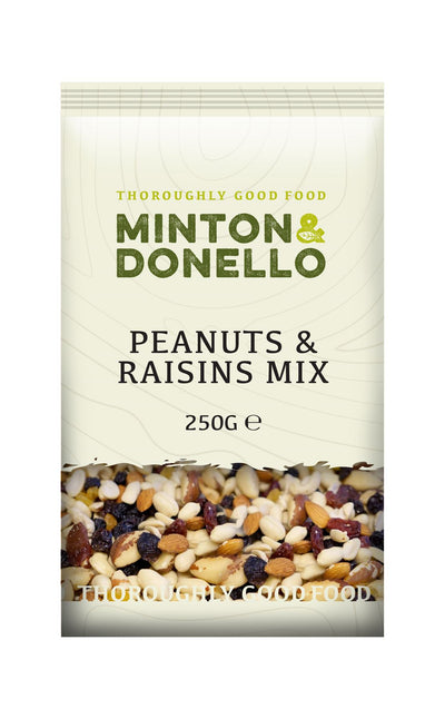 Minton & Donello | Peanuts & Raisins Mix | 250g