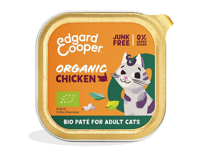 Edgard and Cooper | Edgard & Cooper Organic Turkey and Chicken Pate for Adult Cats | 85g