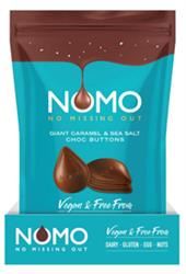 Nomo | Nomo Free from Sea Salt and Caramel Chocolate Buttons 110g | 110g