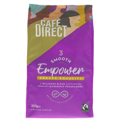 Cafe Direct | Smooth Roast Ground - Smooth 3, 100% Arabica | 200g