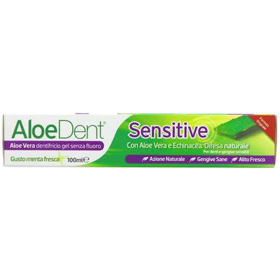 Aloe Dent | Aloe Vera Sensitive Toothpaste - with Echinacea | 100ml