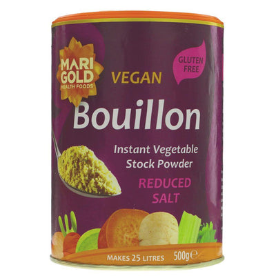 Marigold | Bouillon Powder - Reduced Salt | 500G