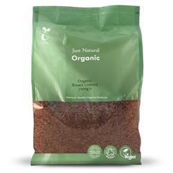 Just Natural Organic | Organic Brown Linseed 1000g | 1000g