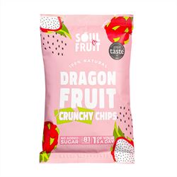 Soul Fruit | Freeze Dried Dragon Fruit Crisps 20g | 20g