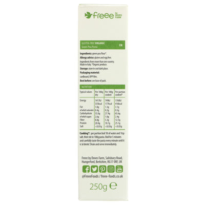 Doves Farm | Organic Green Pea Penne Pasta | 250g