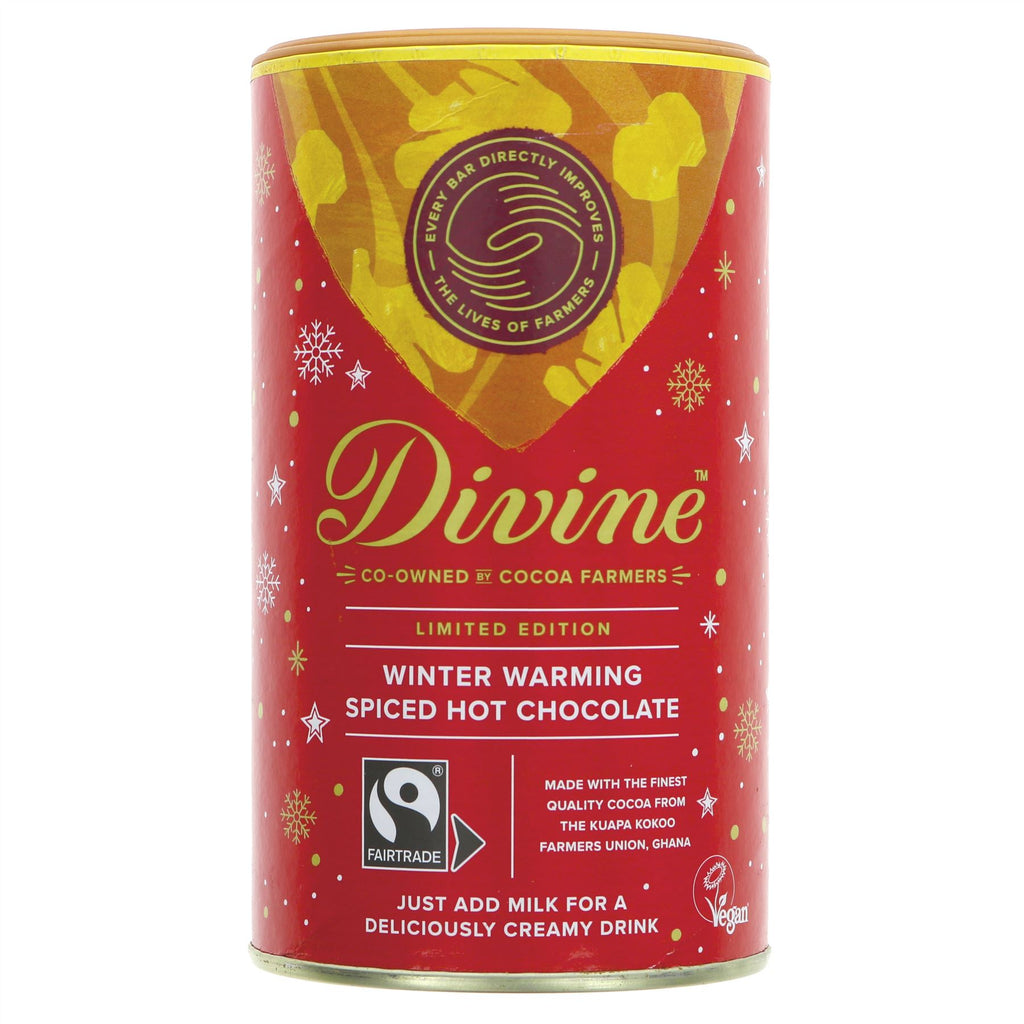 Divine | Winter Spice Hot Chocolate Ltd Edition | 300g