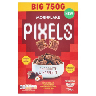 Mornflake | Choc & Hazelnut Pixels | 750g