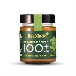 BeeMade |  BeeMade Organic New Zealand Manuka Honey MGO 100+ 250g | 250g