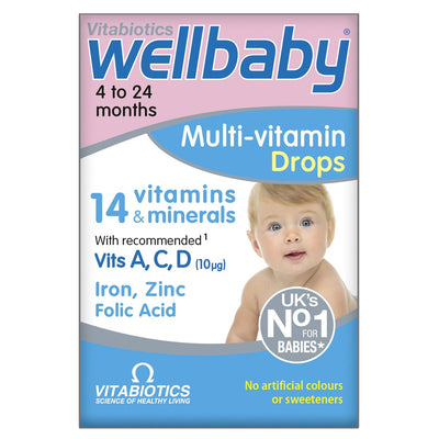 Vitabiotics | Wellbaby Multivitamin Drops | 30ml