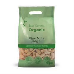 Just Natural Organic | Organic Pine Nuts 80g | 80g