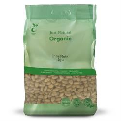 Just Natural Organic | Organic Pine Nuts 1kg | 1000g