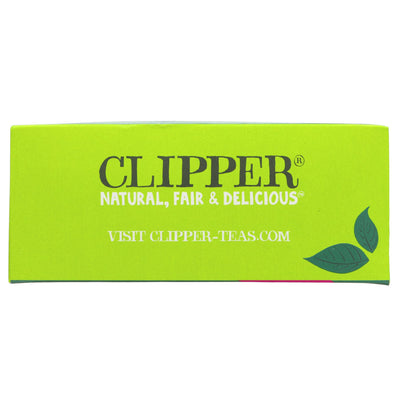 Clipper FT Organic Green Tea: Fairtrade, gluten-free, and vegan. Refreshing taste without harmful additives. 80 bags.