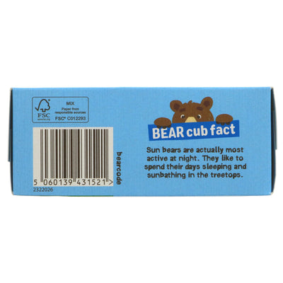 Bear Paws - Raspberry & Blueberry | 100% Fruit | Gluten-Free & Vegan | Perfect snack for all ages | No VAT charged.