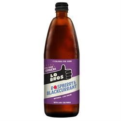 Lo Bros | Lo Bros Kombucha Raspberry Blackcurrant Kombucha Low sugar 750ml | 750ml