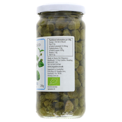 Organico | Capers | 250G