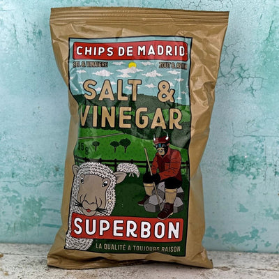 Superbon Chips De Madrid | Salt & Vinegar Chips | 135g