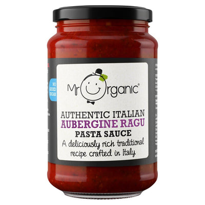 Mr Organic | Aubergine Ragu Pasta Sauce | 350g