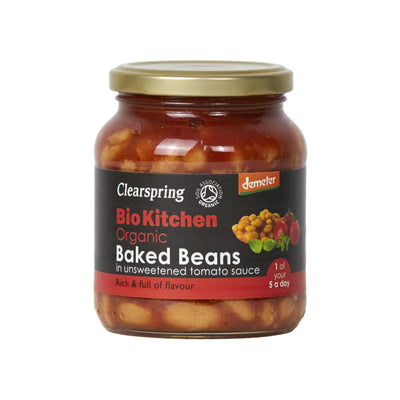 Clearspring | Demeter Org Baked Beans Unsweet T/Sauce | 350g