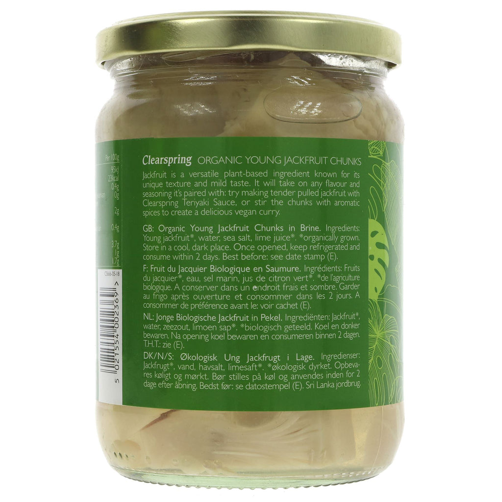 Clearspring | Jackfruit Chunks | 500G