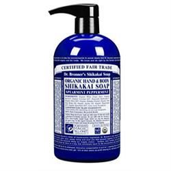 Dr Bronner |  Org Shikakai Peppermint Hand Soap 708ml | 710ml